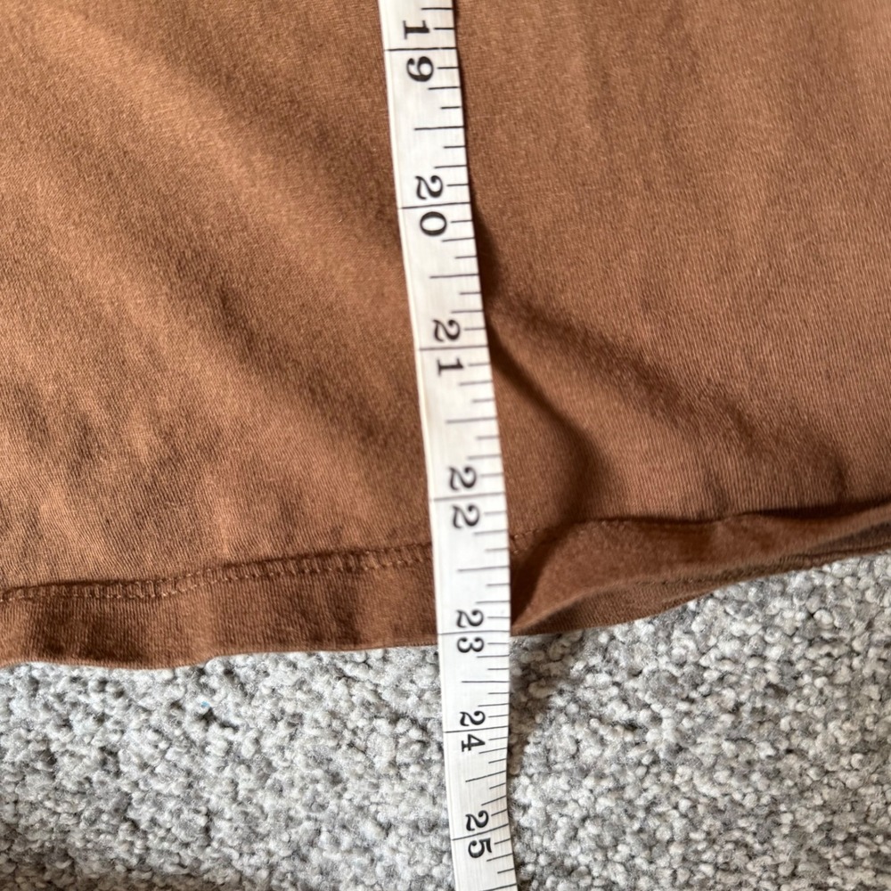 The North Face A5 Series Brown Paisley Logo y2k T-Shirt Womens Large L/G - Picture 8 of 8